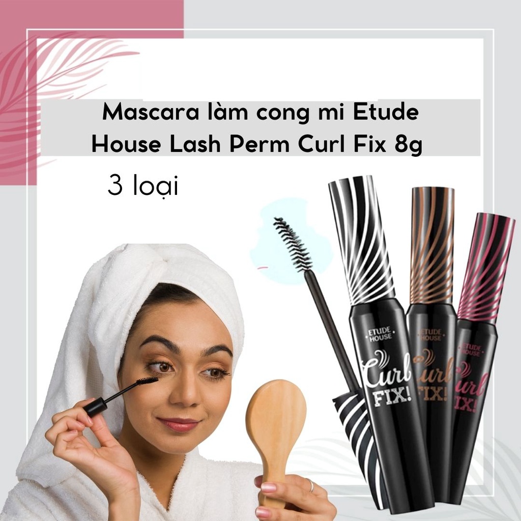 Mascara làm cong mi Etude House Lash Perm Curl Fix 8g