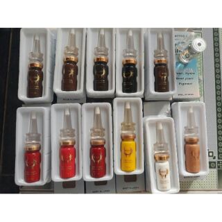 Mực xăm Hikato đủ màu