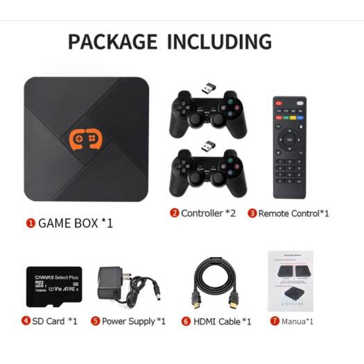 Máy chơi game stick 4 Nút HDMI không dây XS-5600 có thể tải thêm trò chơi, Box tivi tích hợp máy chơi game cổ điển