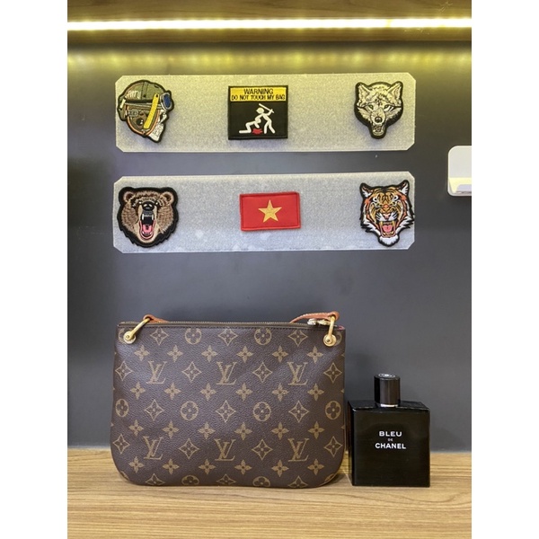 Túi si da thật LV