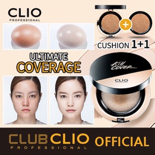 Set phấn nước Clio Kill Cover Conceal Cushion