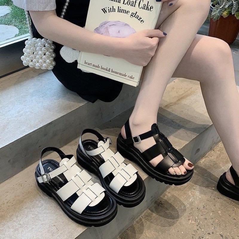 [ORDER] Giày Sandal Nữ Học Sinh, Dép Nữ Đế Cao Thời Trang Hàn Quốc Cao Cấp Đi Chơi, Đi Học Mẫu Mới Cho Năm Nay
