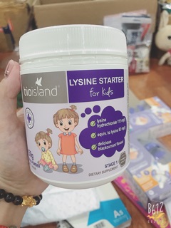 Bio ISland Lysine bột for kid 7 tháng trở lên
