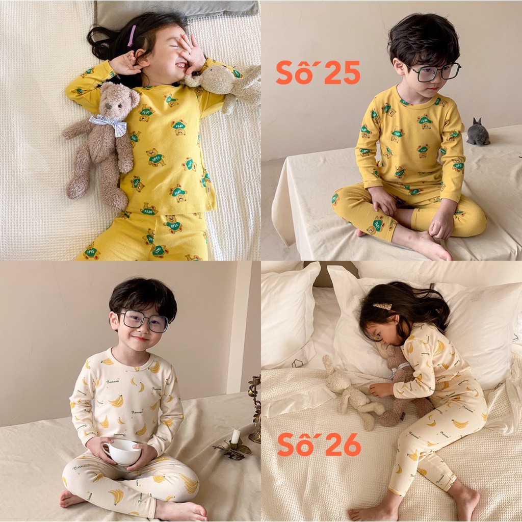 Bộ quần áo thu đông cho bé gái/ trai chất cotton đẹp của Ambb Kids mẫu mới nhất 1-7 tuổi (có clip, ảnh thật)