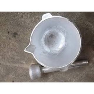 Chày+ cối gang