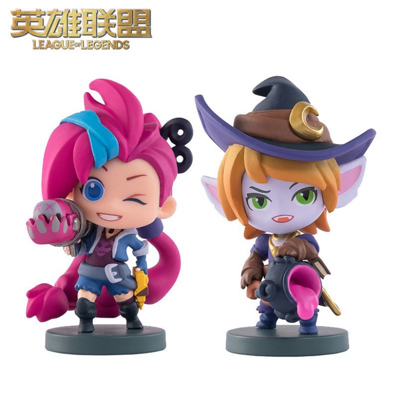 (XẢ KHO) Figures Nhóm Trang Phục Halloween Liên Minh Huyền Thoại