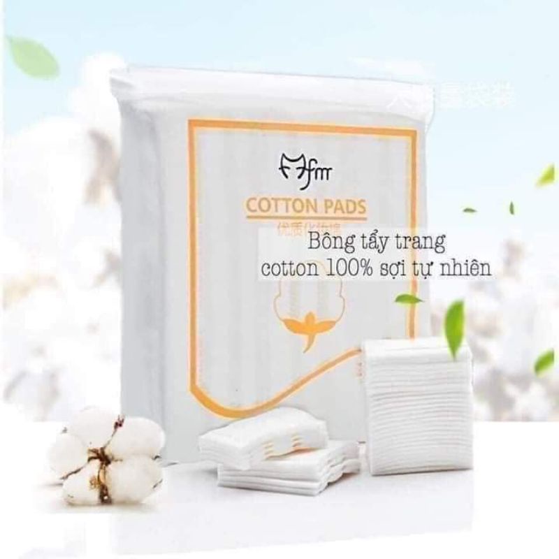 Bông tẩy trang 3 lớp Cotton Pads Túi 222 miếng 2021