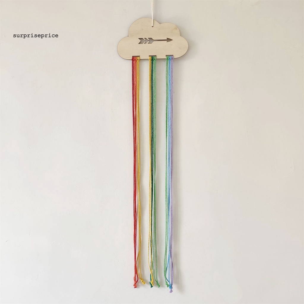 Giỏ Đựng Kẹp Tóc Bằng Cotton Gắn Tường Chịu Tải Tốt Tiện Dụng