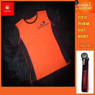 [ GIÁ XƯỞNG] ÁO THUN XE MÁY RACING BOY- WINNER- EXCITER CỔ TRÒN TẶNG MÓC KHÓA