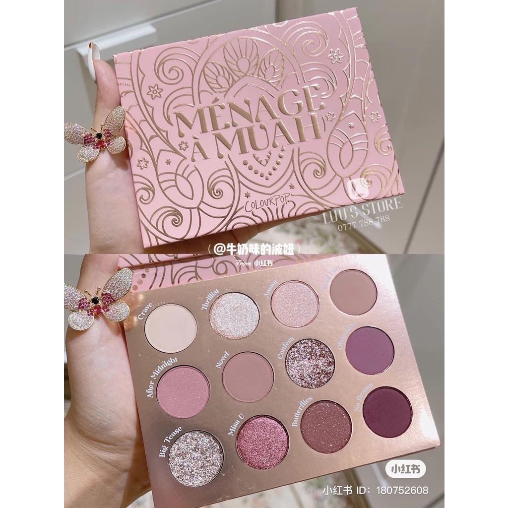 Bảng mắt Colourpop Ménage À Muah