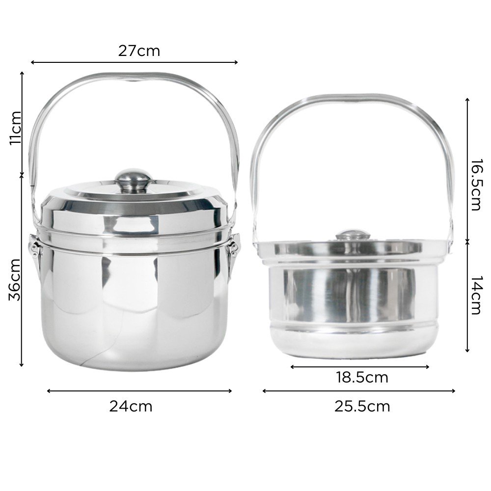 [Bán Giá Vốn Xin Đánh Giá Tốt 👍] Nồi Ủ Nhiệt Mishio 5.4L MK289 inox 304 -  Ủ nóng lên đến 12 giờ [live joy]