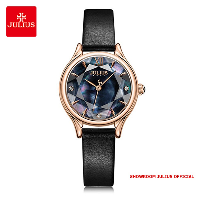 Đồng hồ nữ julius ja1154 dây da