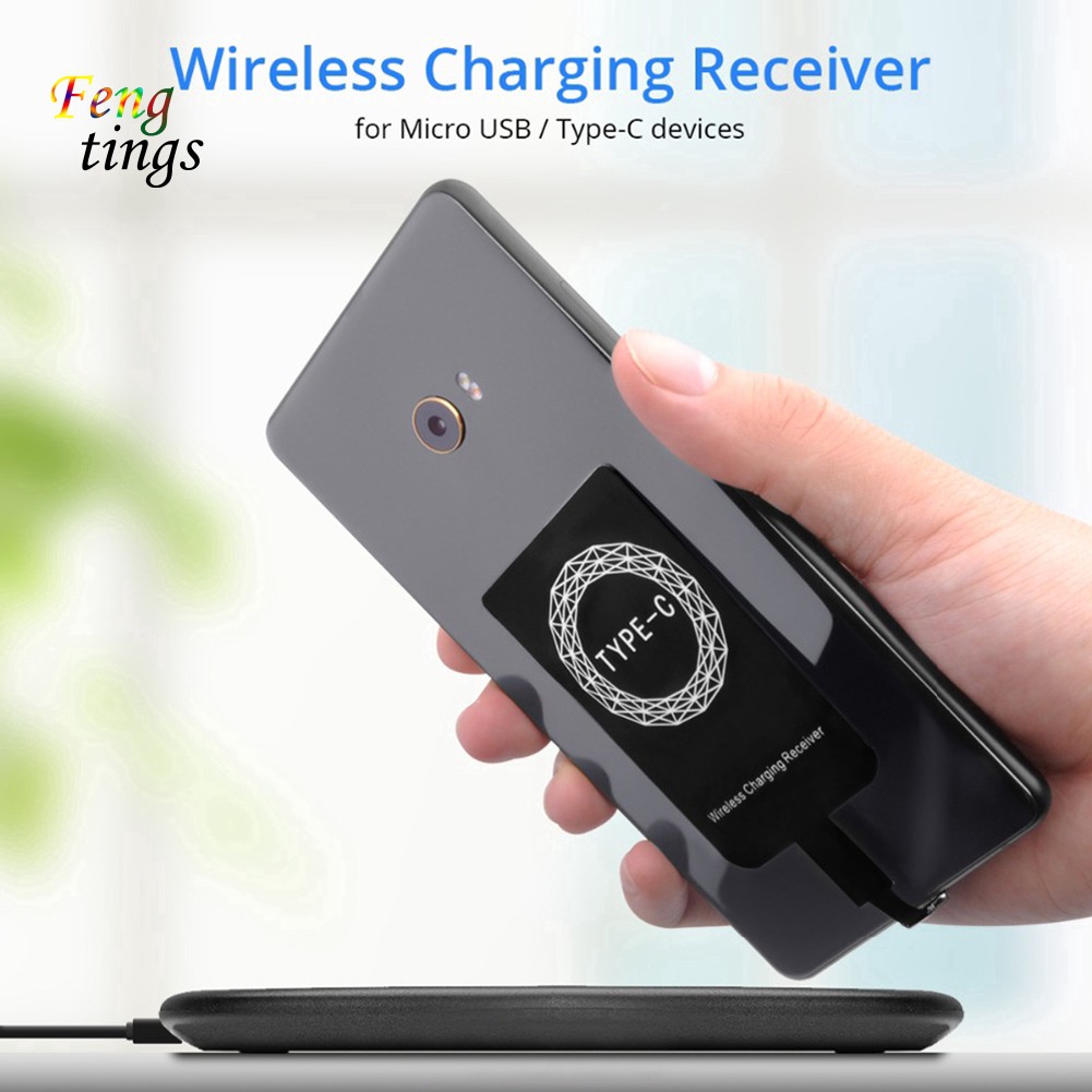 Bộ thu sạc không dây không dây thích hợp cho iPhone Android