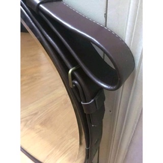 GƯƠNG VIỀN TRÒN DÂY DA D60 ( Đường kính 60cm)