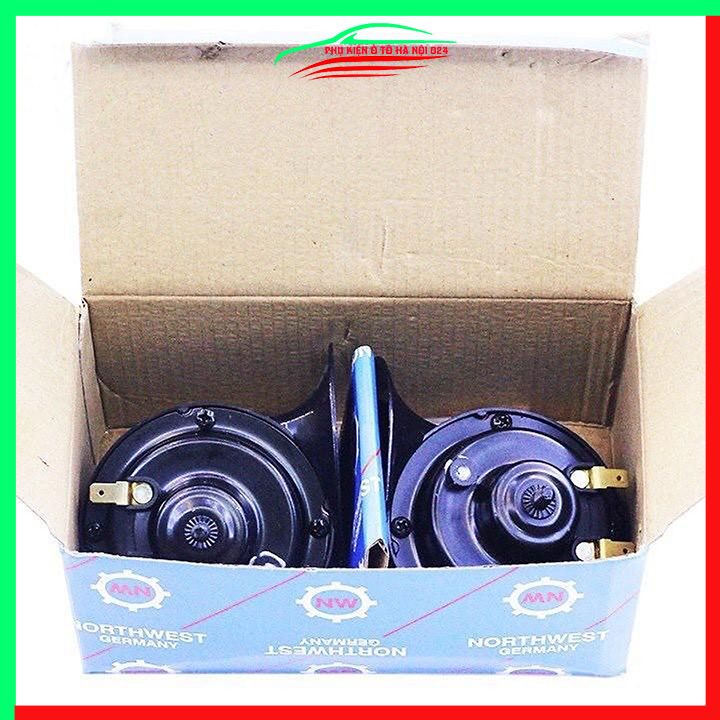 Bộ còi sên  NW 12-24VDC dùng cho ô tô xe máy