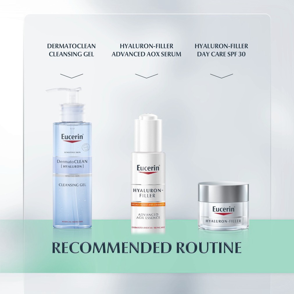 [CHÍNH HÃNG] Tinh chất cấp ẩm giúp giảm dấu hiệu lão hóa Eucerin Hyaluron-Filler AOX Essence 30ml