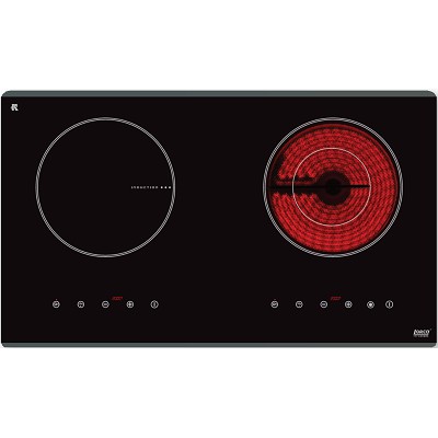 Bếp điện từ Lorca TA-1006EC - Bếp đôi 710x420mm, công nghệ từ + hồng ngoại