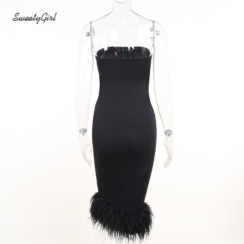 Đầm Ôm Không Tay Hở Vai Màu Sắc Trơn Quyến Rũ Dành Cho Nữ 2022