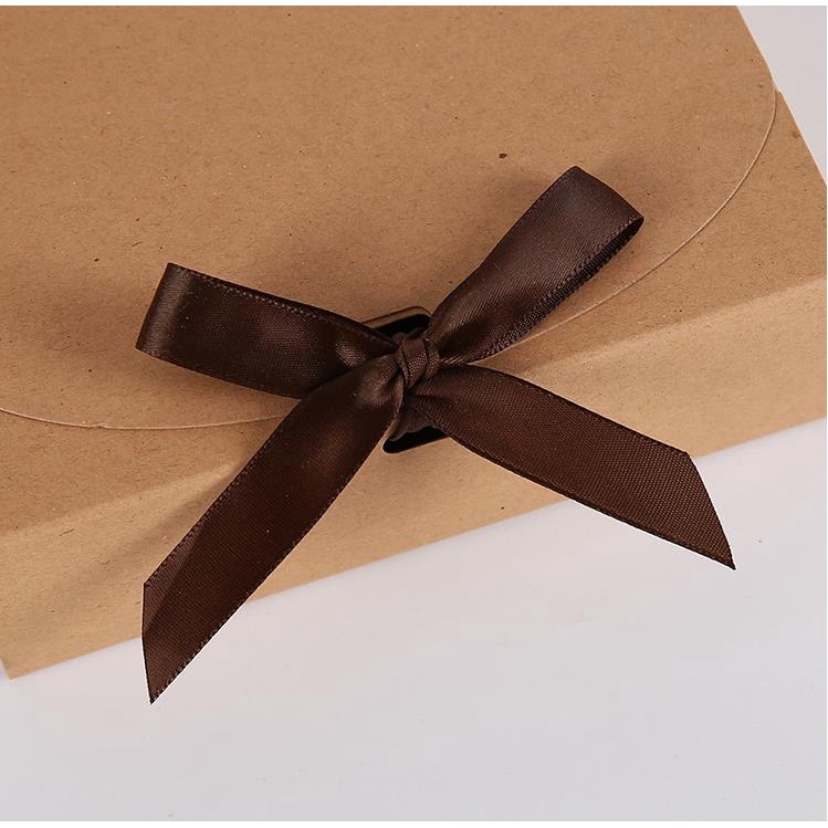 Hộp Đựng Quà Tặng 5 Màu Sắc Có Dây Ruy Băng Trang Trí Cho Tiệc Cưới/Sinh Nhật