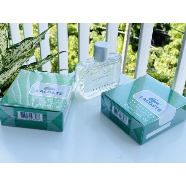 Nước hoa Nam LACOSTE ESSENTIAL 75ml phong cách Tươi mát, năng động, mạnh mẽ - mùa hè xài em này bao mát nhé 😎