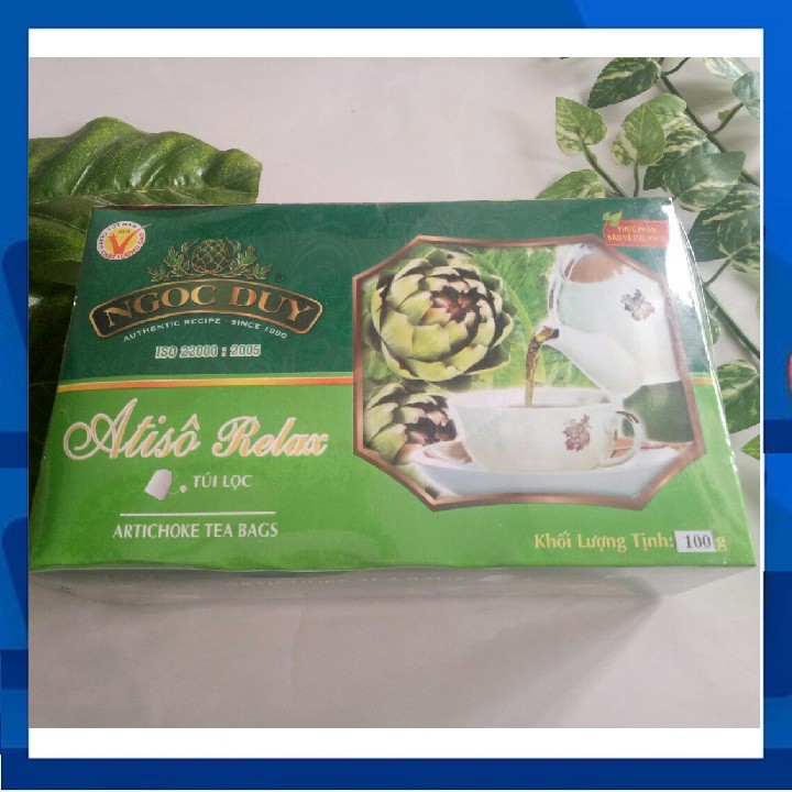 [Đặc sản Đà Lạt] Trà atiso Ngọc Duy loại đặc biệt - Hộp 100g | BigBuy360 - bigbuy360.vn