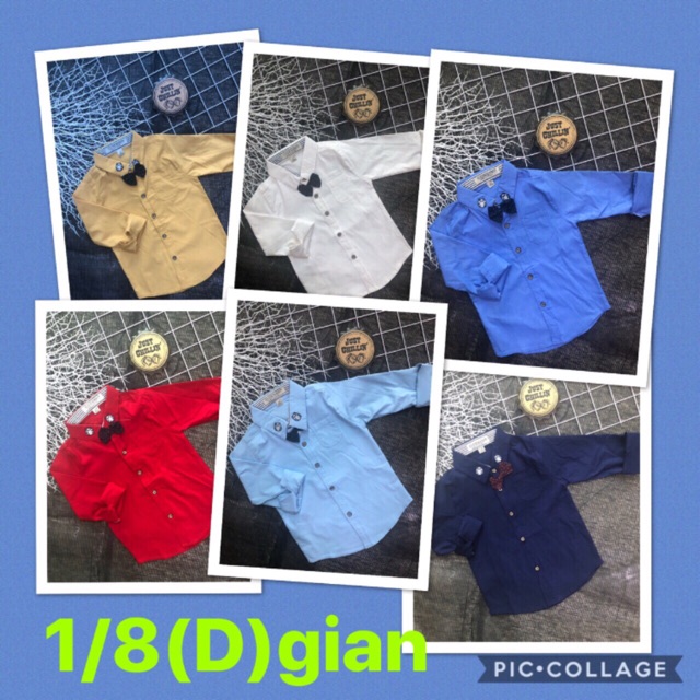 [NHẬP KIDTET hoàn 15% xu đơn 150k] Áo sơ mi dài tay bé trai,chất cotton đẹp, mát, cực co dãn, còn đủ màu như hình