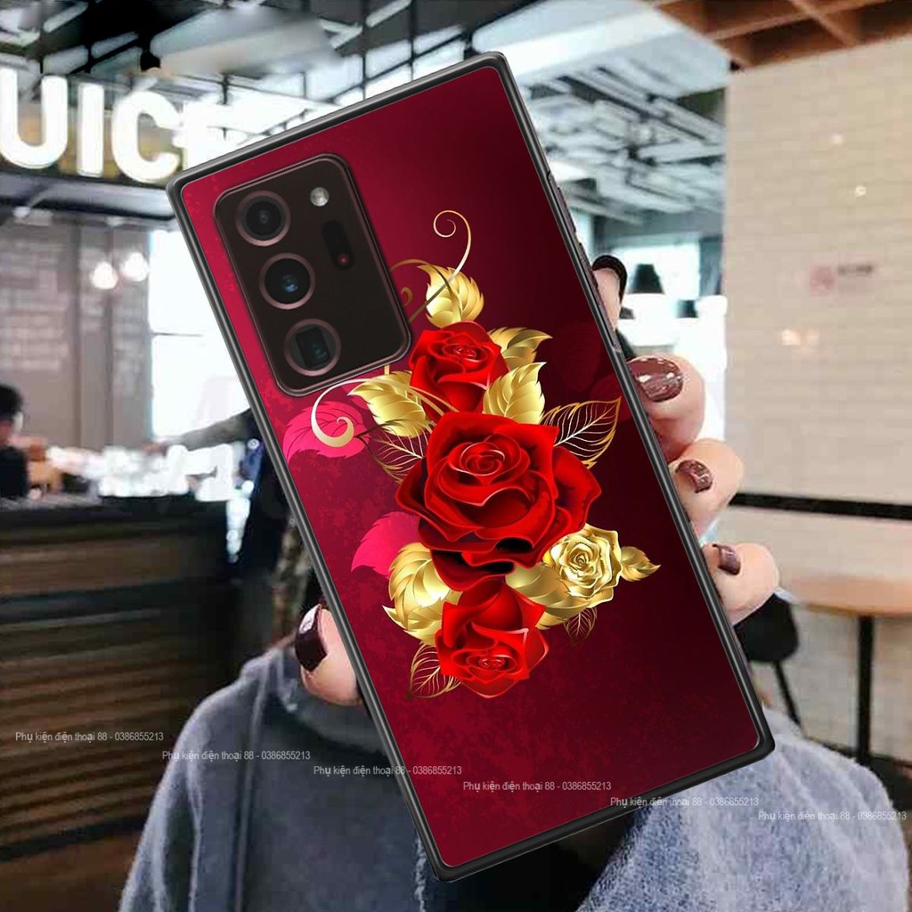 Ốp lưng Samsung NOTE 20 ULTRA hình hình hoa, thiên nga, đẹp thời trang - CAO CẤP - SANG TRỌNG