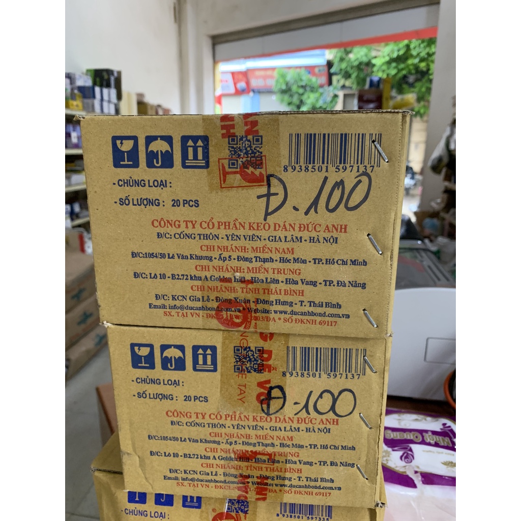 Keo 502 chuyên dụng hiệu con voi VT-100  20 chai / hộp