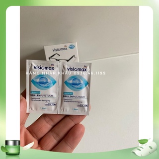 Giấy lau mắt kính  VISIOMAX 52 TỜ lau màn hình điện thoại,lens máy ảnh sạch nhòn Đức