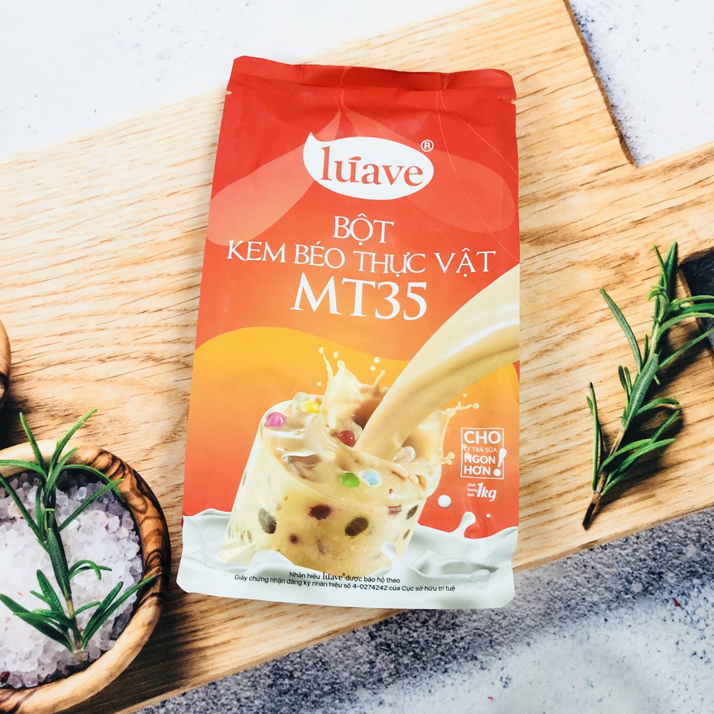 Bột kem béo pha trà sữa MT35 Luave 500g / 200g / 100g