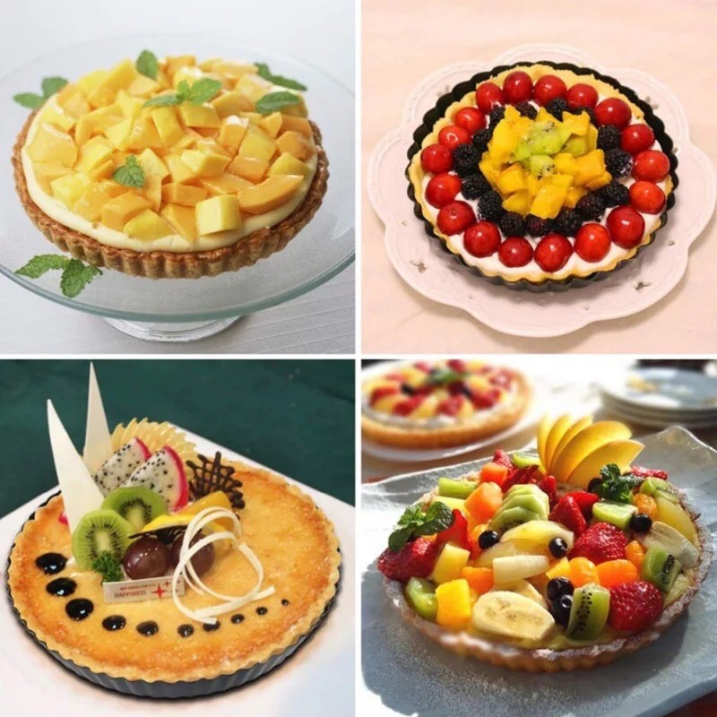 Khuôn tart đế rời chống dính