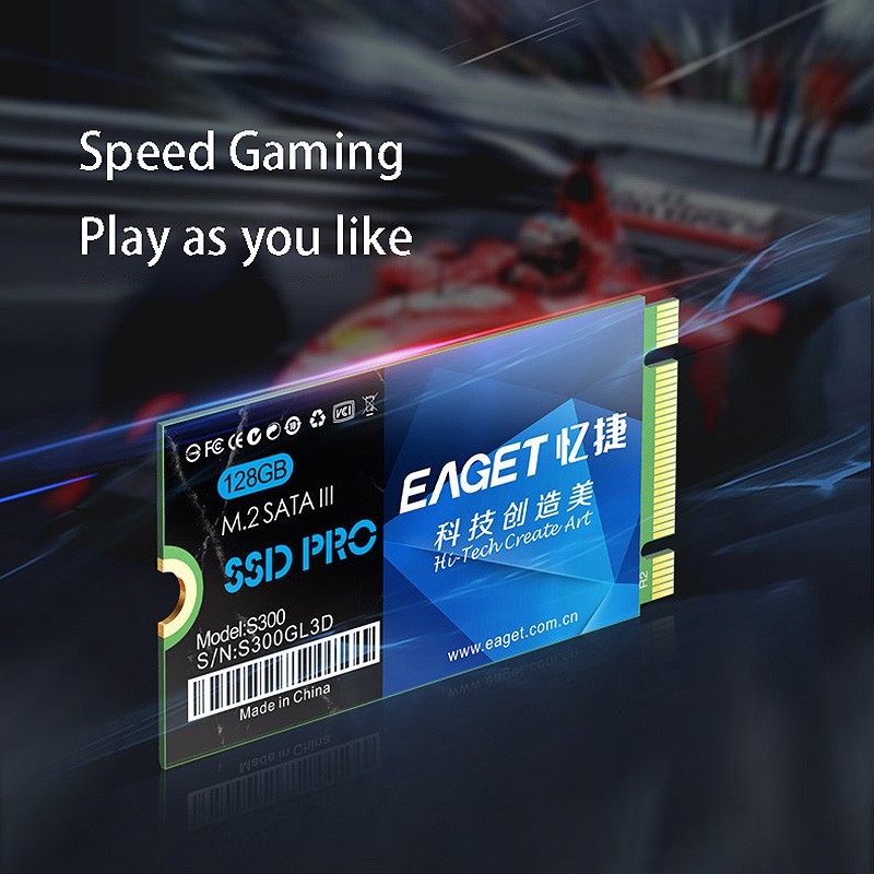 Ổ Cứng Eaget S300 128g Ssd M.2 Ngff 2242 Sata3.0 | BigBuy360 - bigbuy360.vn