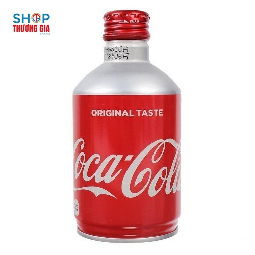 Coca Cola tươi nắp vặn hàng Nhật 300ml - Thương gia Trading