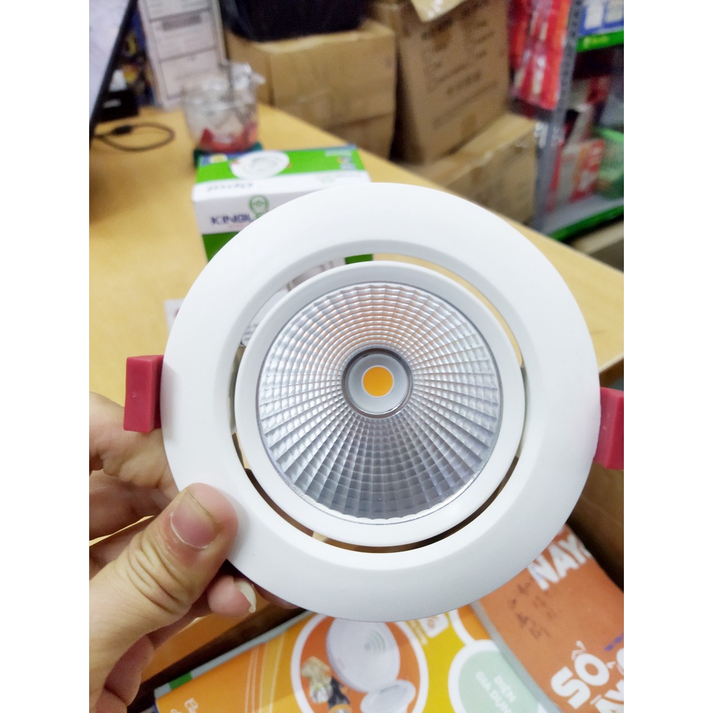 Đèn led âm trần rọi Spotlight 7w, 10w, 16w, 20w,30w Kingled chuẩn hàng chính hãng, bảo hành 2 năm