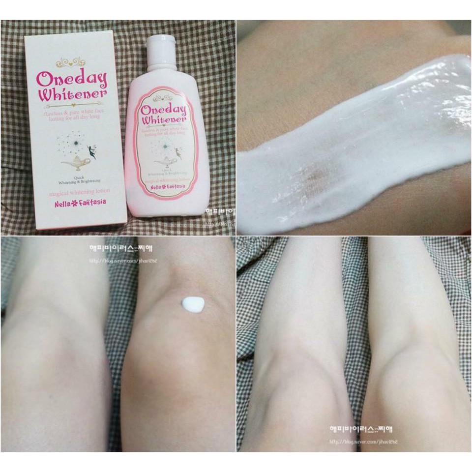 Sữa Dưỡng Thể Trắng Da Nella Fantasia Oneday Whitener