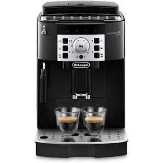 (Hàng EU) Máy pha cafe De'Longhi Magnifica S ECAM 22.110.B hoàn toàn tự động, pha cùng lúc 2 ly cafe, bình nước lớn 1,8l