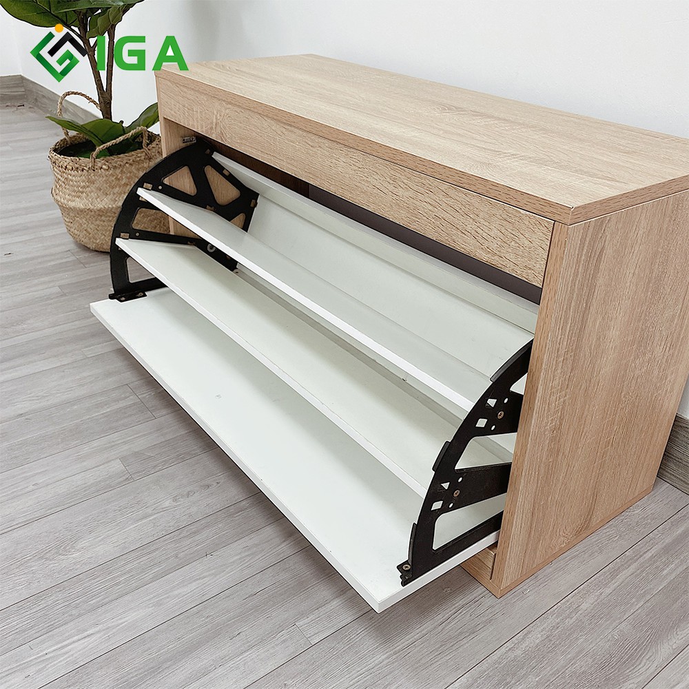 [ SIÊU RẺ ] Tủ Giày Mini IGEA Cánh Lật 3 Tầng Hiện Đại - GP102