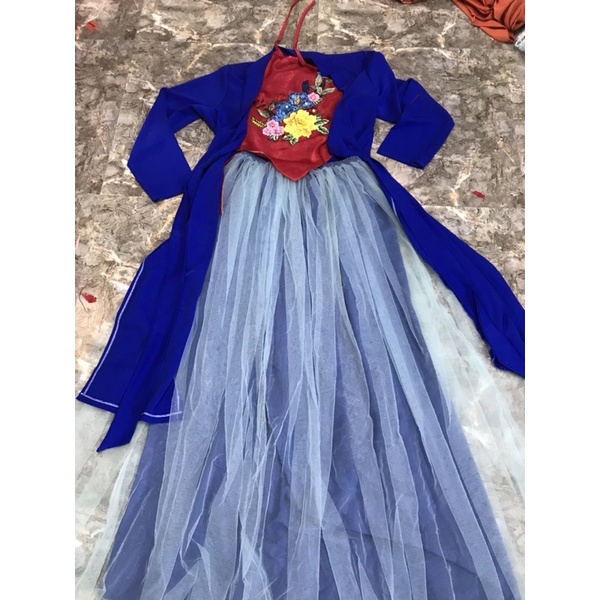 Set tứ thân cám Lan Ngọc kèm mấn
