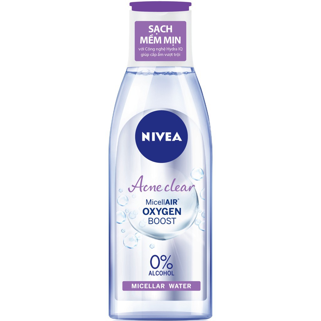 (125ml/200ml) Nước tẩy trang Nivea không cồn