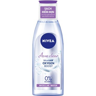 🌸🌸nước tẩy trang cho da mụn acne clear nivea 125ml