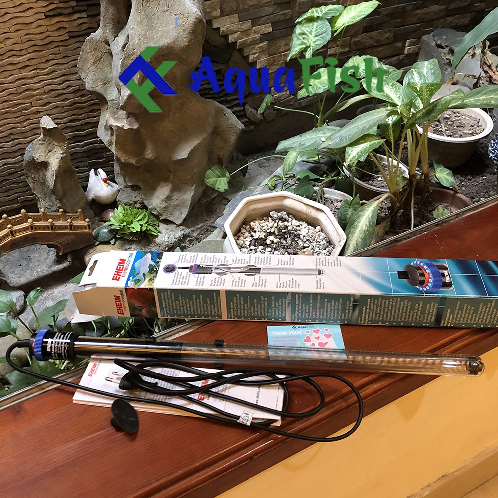 Sưởi Bể Cá Cao Cấp EHEIM 300W nhập Đức (Sưởi thủy tinh dùng cho bể cá từ 600-1000lít với độ chính xác nhiệt độ rất cao)