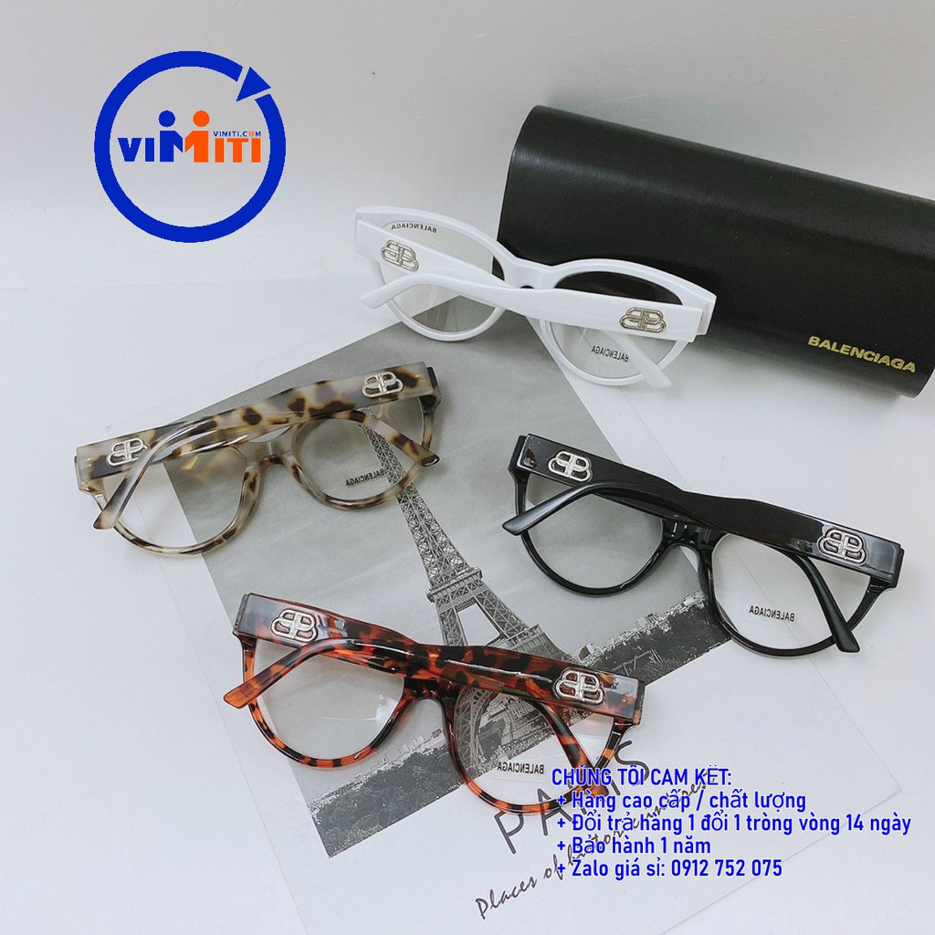 Kính cận thời trang cao cấp Balenciga