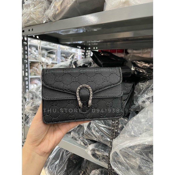 Túi Xách Nữ Đầu Rồng, Túi Nữ Đeo Chéo Gc Size 18Cm