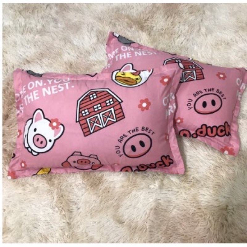 Vỏ gối nằm cotton poly , áo gối nằm 45x65cm được chọn mẫu