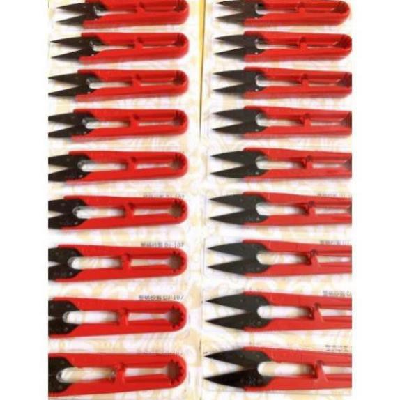 Combo 2 kéo đỏ cắt chỉ thừa loại xin, chất lượng thép chống gỉ