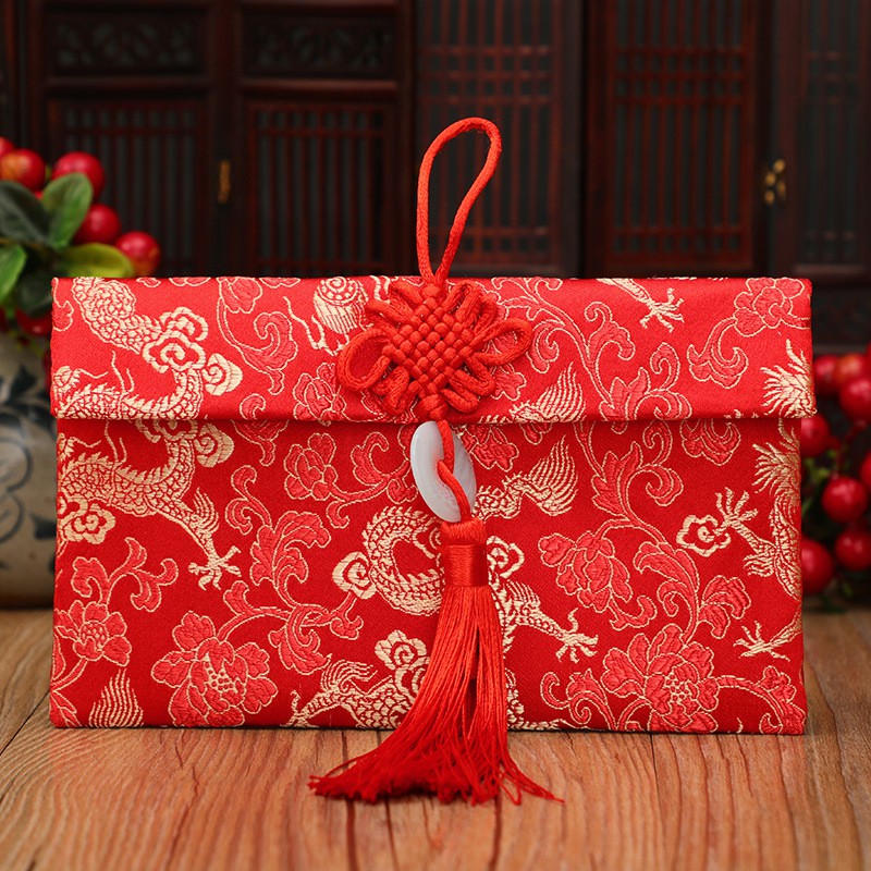 BAO LÌ XÌ CƯỚI 2021 - Hàng độc Bao lì xì tết vải gấm cao cấp