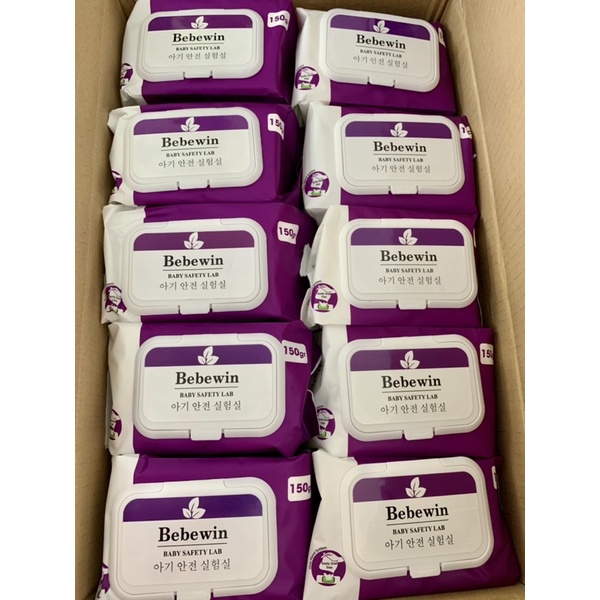 Sỉ 1 thùng 30 gói khăn ướt Lovely/ Bebewin/ Sweetly/Michu/ Con gấu