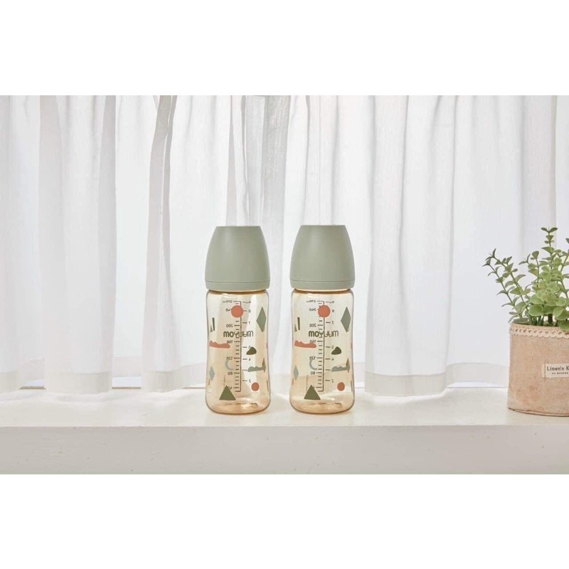 Bình sữa Moyuum Cloud (Mây xanh) 170/270ml