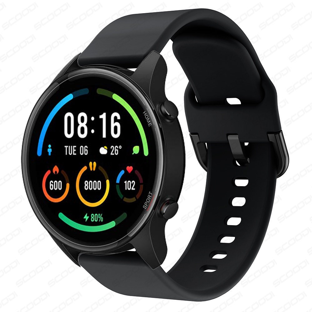 Dây Đeo Silicone Nhiều Màu Cho Đồng Hồ Thông Minh Xiaomi Watch Color 2 / Mi