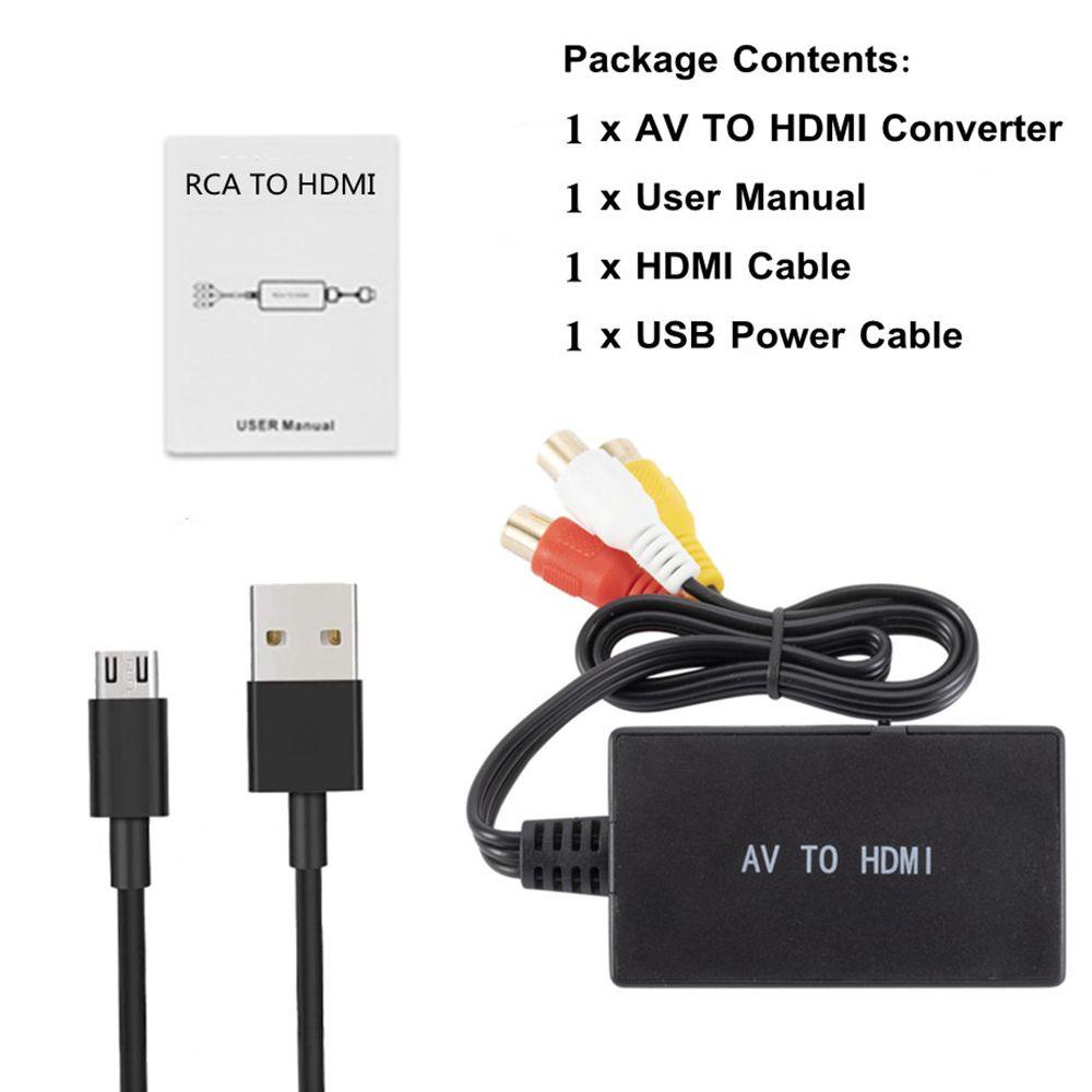 Dây Cáp Chuyển Đổi HDMI Sang AV RCA Chuyên Dụng